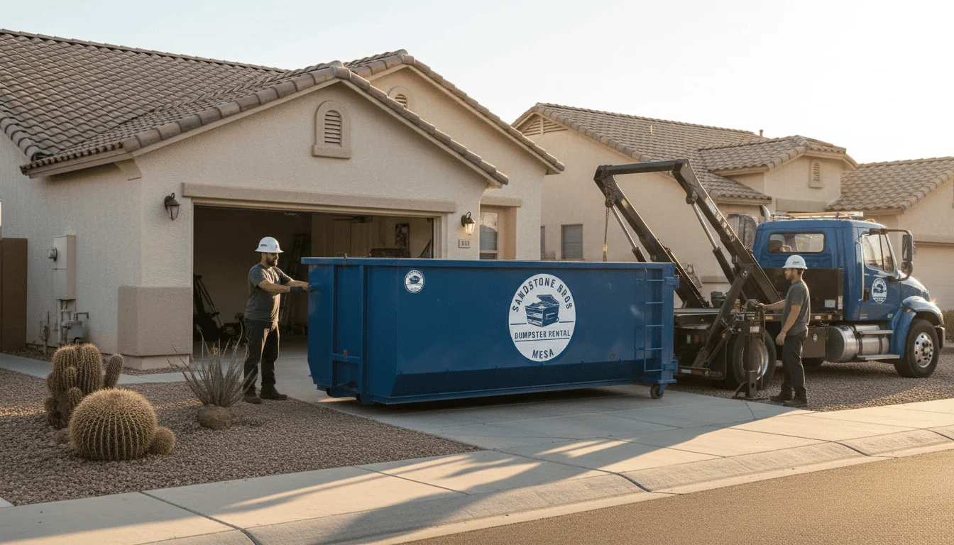 Residential Dumpster Rental Mesa AZ-img
