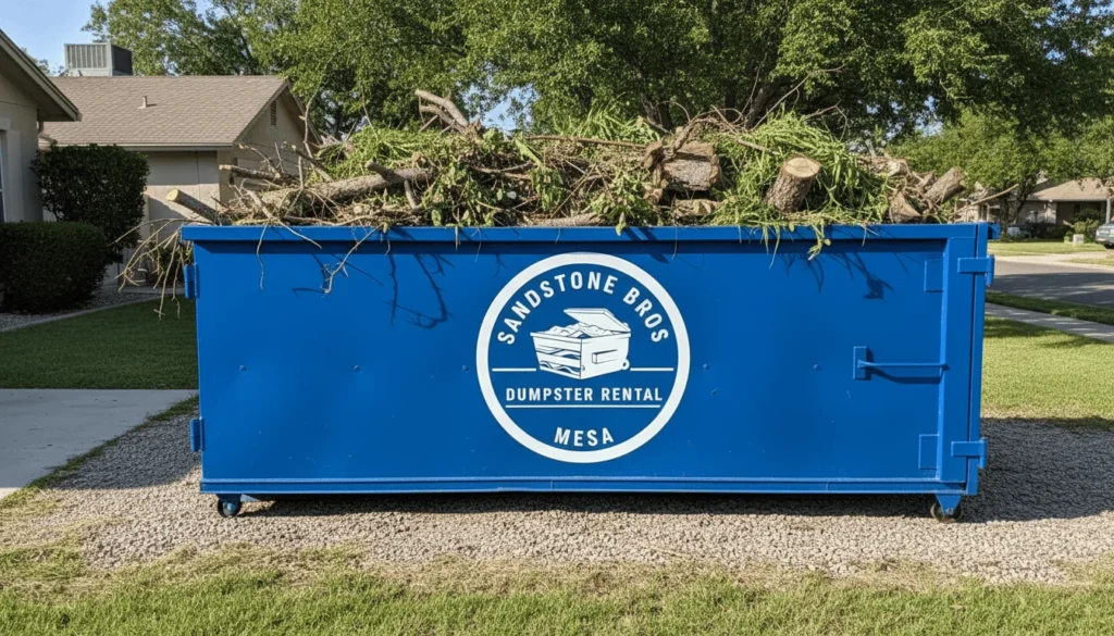 Yard Waste Dumpster Rental Mesa-img