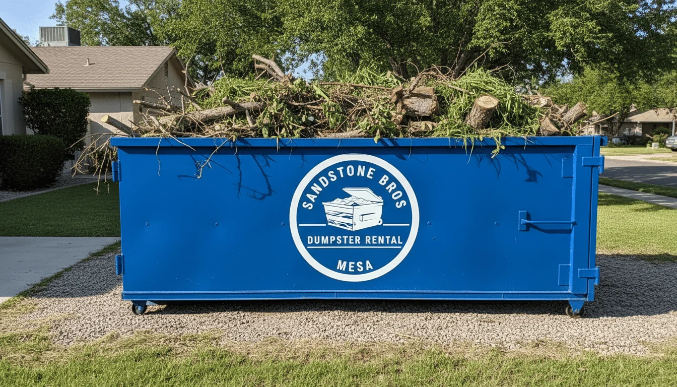 Yard Waste Dumpster Rental Mesa-img